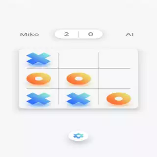 Play Tic Tac Toe Simple 2 Player  and enjoy Tic Tac Toe Simple 2 Player with UptoPlay