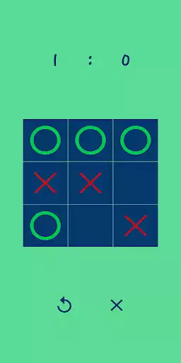 Play Tic Tac Toe - simple as an online game Tic Tac Toe - simple with UptoPlay
