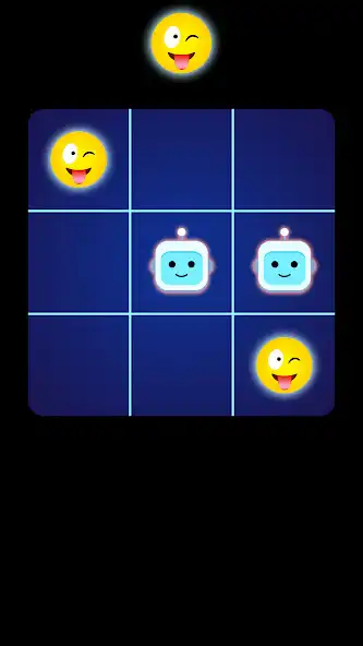 Play Tic Tac Toe Smiley Glow  and enjoy Tic Tac Toe Smiley Glow with UptoPlay