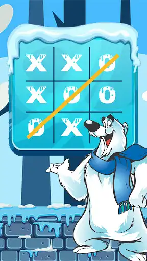 Play TicTacToe-Snow as an online game TicTacToe-Snow with UptoPlay
