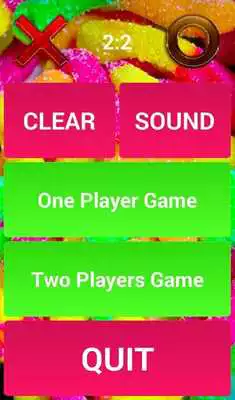 Play Tic Tac Toe Version Candy