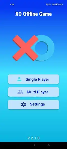 Play Tic tac toe - XO Offline game  and enjoy Tic tac toe - XO Offline game with UptoPlay