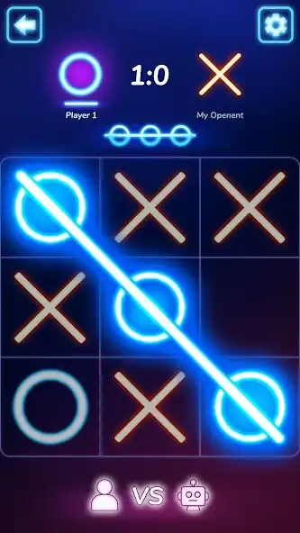 Play Tic Tac Toe: XO Puzzle Games  and enjoy Tic Tac Toe: XO Puzzle Games with UptoPlay