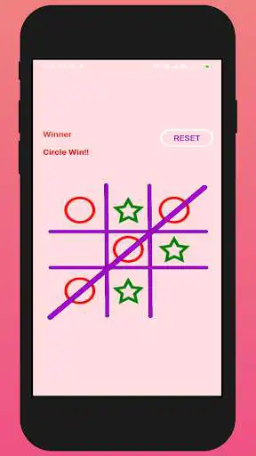 Play Tic Tac Toe Zero Star as an online game Tic Tac Toe Zero Star with UptoPlay
