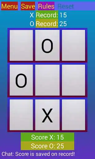 Play Tic Tac Toez as an online game Tic Tac Toez with UptoPlay