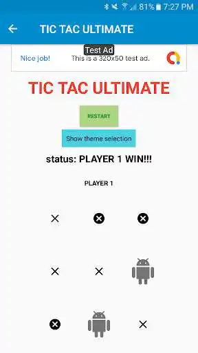 Play TIC TAC ULTIMATE (BETA)  and enjoy TIC TAC ULTIMATE (BETA) with UptoPlay