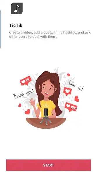 Play TicTik -Create and Share Funny Video Made In India as an online game TicTik -Create and Share Funny Video Made In India with UptoPlay
