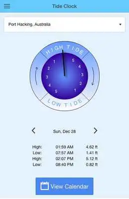 Play Tide Clock Play Tide Clock