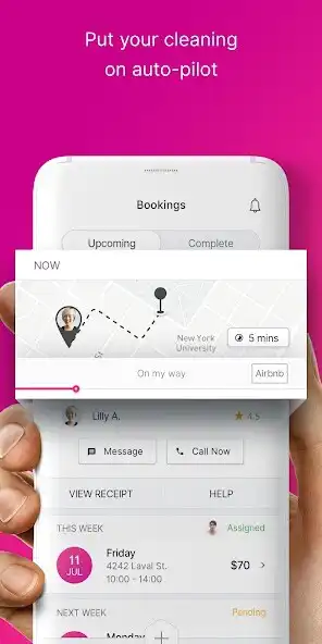 Play TIDY app: Book cleaners easily as an online game TIDY app: Book cleaners easily with UptoPlay