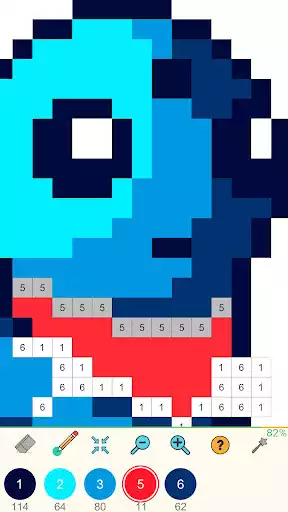 Play Tie Dye - Color by numbers  and enjoy Tie Dye - Color by numbers with UptoPlay