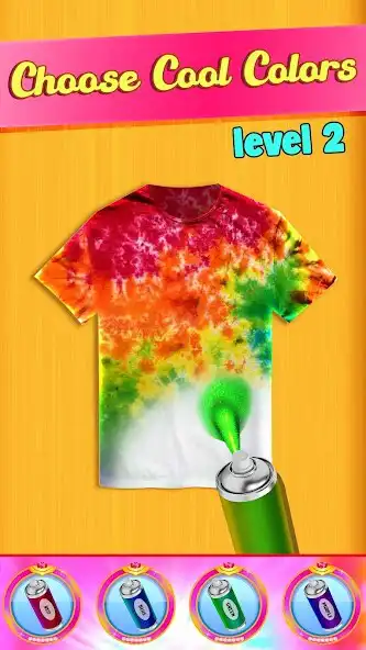 Play Tie Dye T-shirt Design Game  and enjoy Tie Dye T-shirt Design Game with UptoPlay