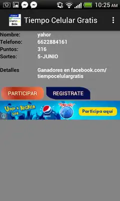 Play Tiempo Celular Gratis Beta