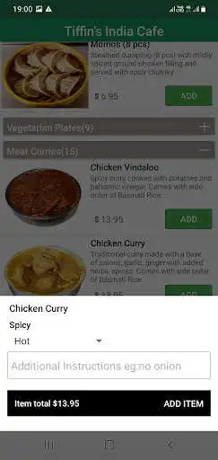 Play Tiffins India Cafe as an online game Tiffins India Cafe with UptoPlay