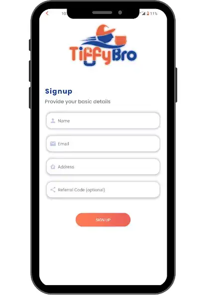 Play TiffyBro : Plan Your Tiffin as an online game TiffyBro : Plan Your Tiffin with UptoPlay