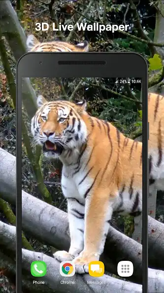 Play Tiger 3d Live Wallpaper Pro  and enjoy Tiger 3d Live Wallpaper Pro with UptoPlay