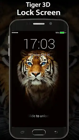 Play Tiger 3D Lock Screen  and enjoy Tiger 3D Lock Screen with UptoPlay