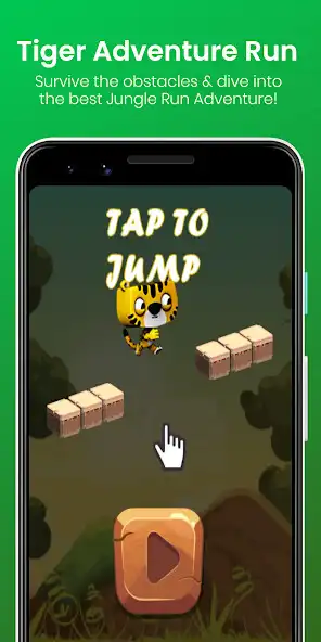 Play Tiger Adventure Run  and enjoy Tiger Adventure Run with UptoPlay