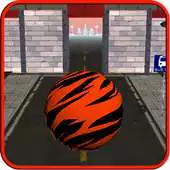 Free play online Tiger Ball Rolling Rush Sky APK