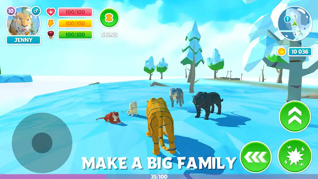 Play Tiger Family Simulator  and enjoy Tiger Family Simulator with UptoPlay