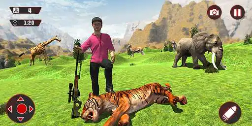 Play Tiger Hunting Games Offline  and enjoy Tiger Hunting Games Offline with UptoPlay