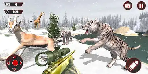 Play Tiger Hunting Games Offline as an online game Tiger Hunting Games Offline with UptoPlay