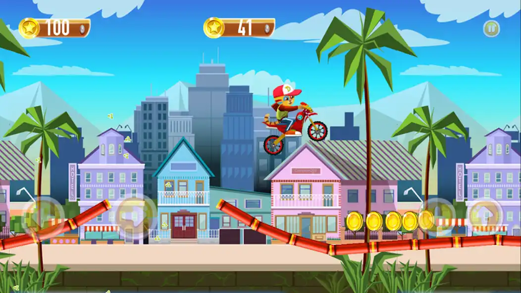 Play Tiger MotoCROSS Bike Racing Game as an online game Tiger MotoCROSS Bike Racing Game with UptoPlay