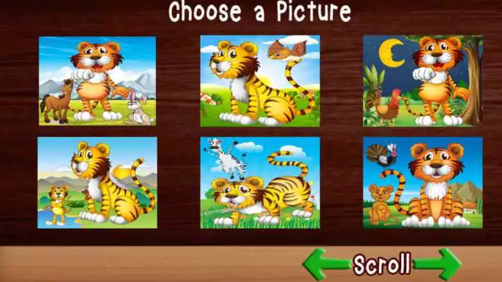 Play Tiger Puzzle Games Free - Kids