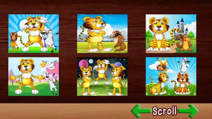 Play Tiger Puzzle Games Free - Kids