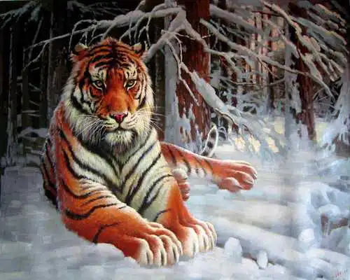 Play Tiger Puzzle