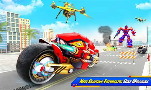 Play Tiger Robot Moto Bike Game  and enjoy Tiger Robot Moto Bike Game with UptoPlay
