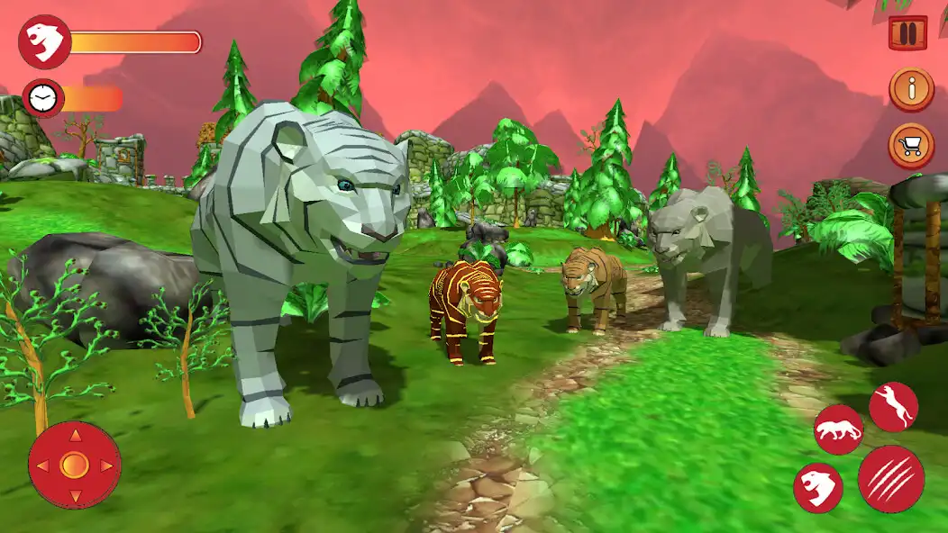 Play Tiger simulator animal game  and enjoy Tiger simulator animal game with UptoPlay