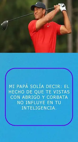 Play Tiger Woods frases  and enjoy Tiger Woods frases with UptoPlay