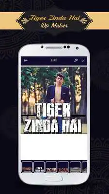 Play Tiger Zinda Hai DP Maker