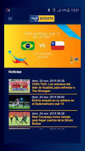Play Tigo Sports Bolivia  and enjoy Tigo Sports Bolivia with UptoPlay