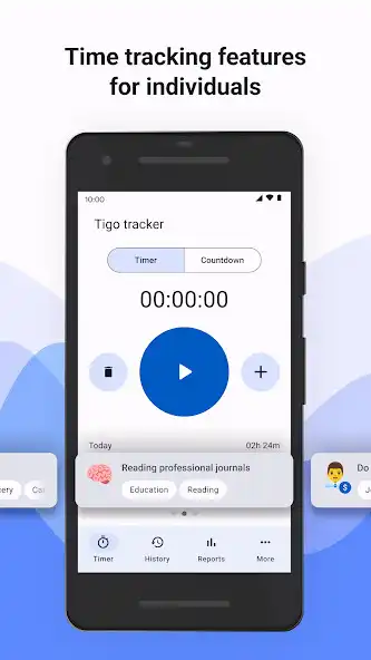 Play TiGo - Time Tracker  and enjoy TiGo - Time Tracker with UptoPlay