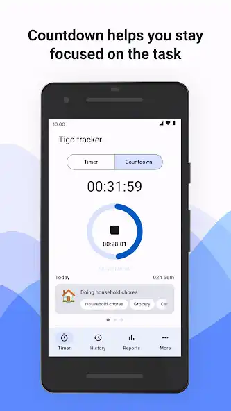 Play TiGo - Time Tracker as an online game TiGo - Time Tracker with UptoPlay