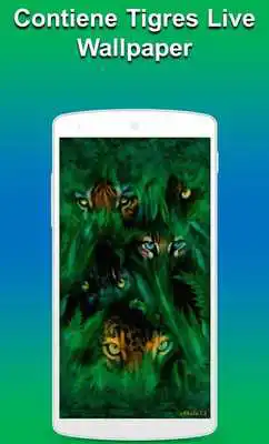 Play Tigres Live Wallpaper