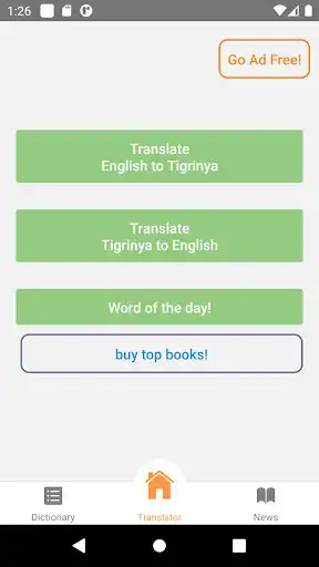 Play Tigrinya - English Translator  and enjoy Tigrinya - English Translator with UptoPlay