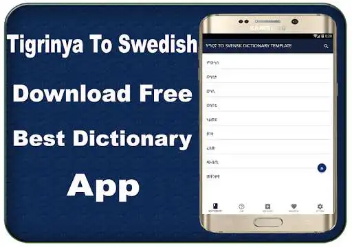 Play Tigrinya Svenska ordbok  and enjoy Tigrinya Svenska ordbok with UptoPlay
