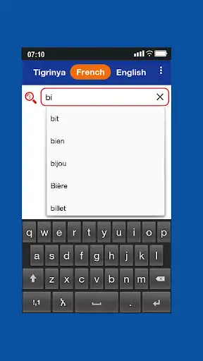 Play Tigrinya To French Dictionary  and enjoy Tigrinya To French Dictionary with UptoPlay