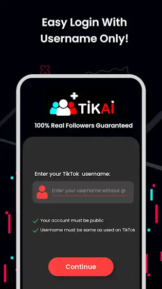 Play TikAi Real Followers And Likes  and enjoy TikAi Real Followers And Likes with UptoPlay