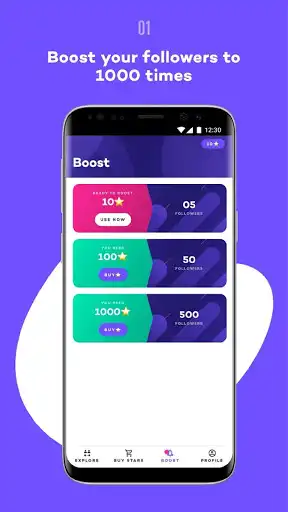 Play TikBooster - Grow Followers & Likes as an online game TikBooster - Grow Followers & Likes with UptoPlay
