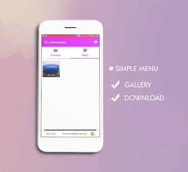 Play Tik Downloader as an online game Tik Downloader with UptoPlay