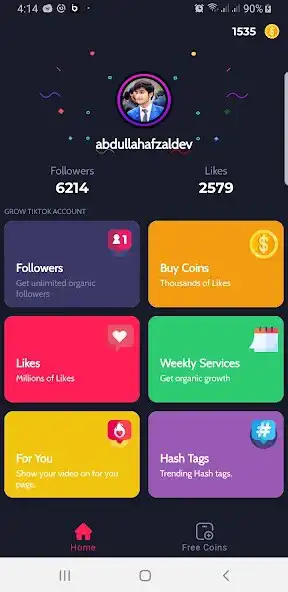 Play TikFollowers - Real Followers  and enjoy TikFollowers - Real Followers with UptoPlay