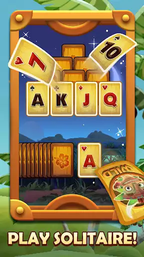 Play Tiki Solitaire TriPeaks  and enjoy Tiki Solitaire TriPeaks with UptoPlay