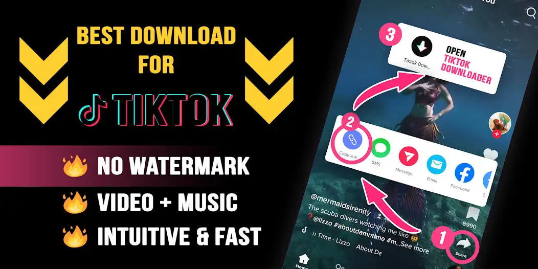 Play Tikker: Downloader for Tiktok  and enjoy Tikker: Downloader for Tiktok with UptoPlay