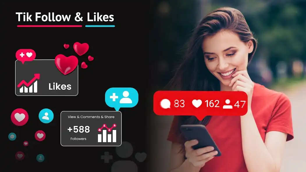 Play TikLikes For Fans Follower as an online game TikLikes For Fans Follower with UptoPlay