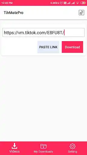 Play TikMatePro -Tiktok Video Downloader No Watermark as an online game TikMatePro -Tiktok Video Downloader No Watermark with UptoPlay