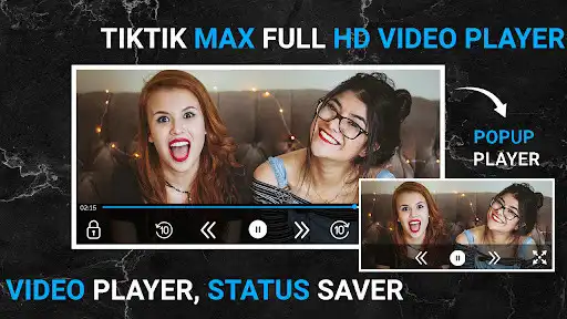 Play TikTik : MAX Full HD Video Player - All Format as an online game TikTik : MAX Full HD Video Player - All Format with UptoPlay