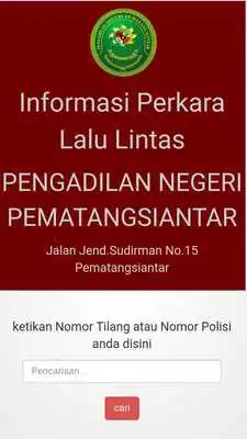 Play tilang pn pematangsiantar